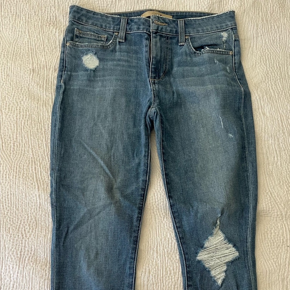 Women’s Blue Distressed Jeans - Joe’s